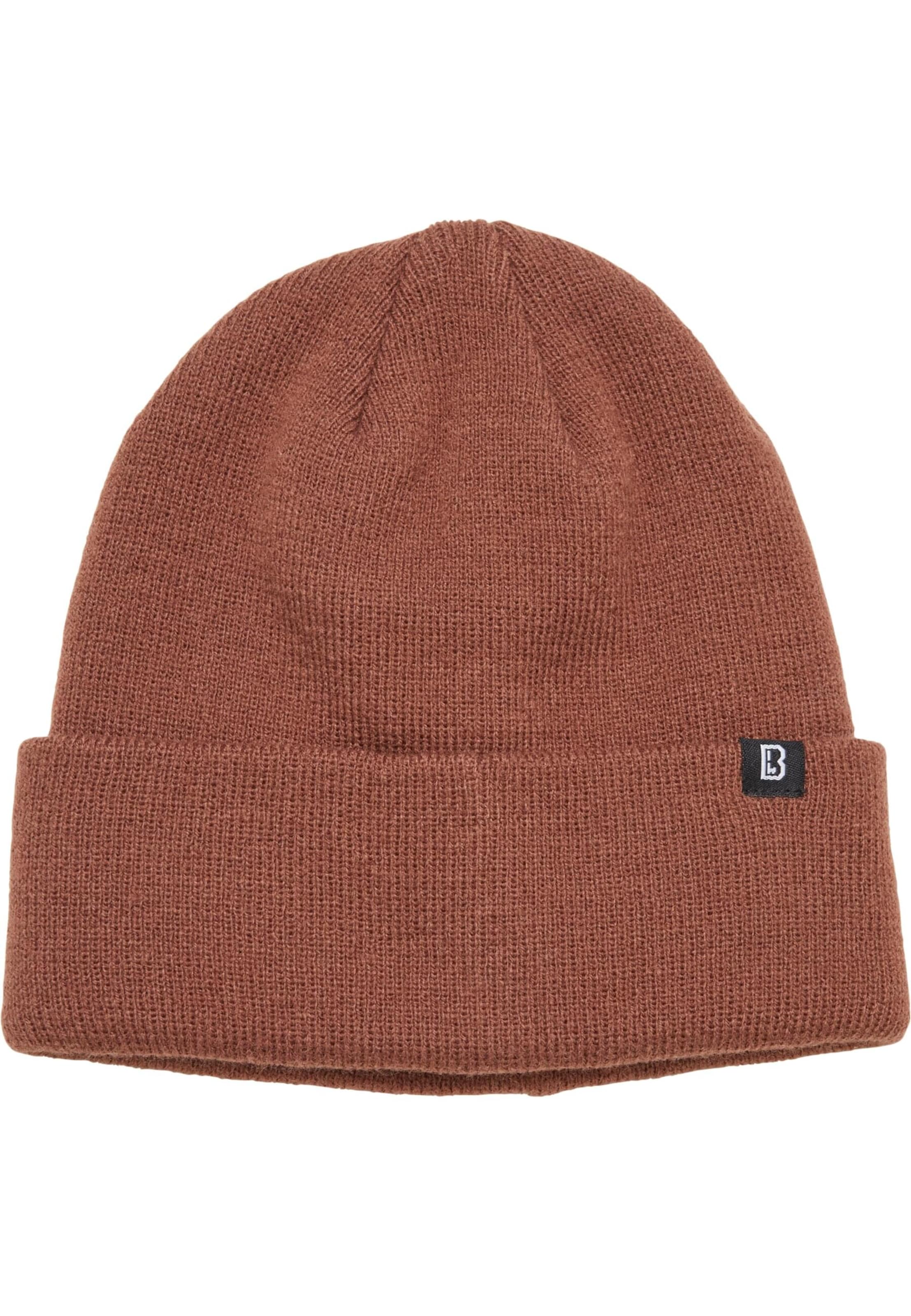 Brandit Beanie in Brown: front