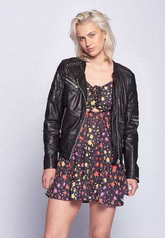 Maze Between-Season Jacket in Black: front