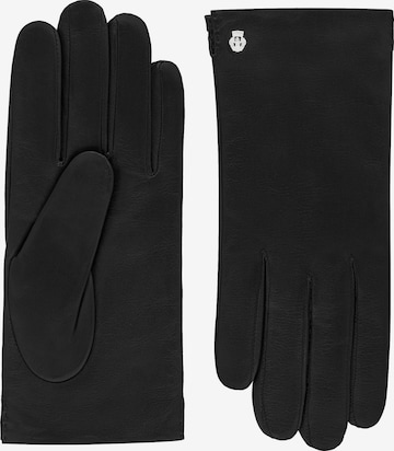 Roeckl Lederhandschuhe 'ODESSA' in Schwarz: Vorderseite