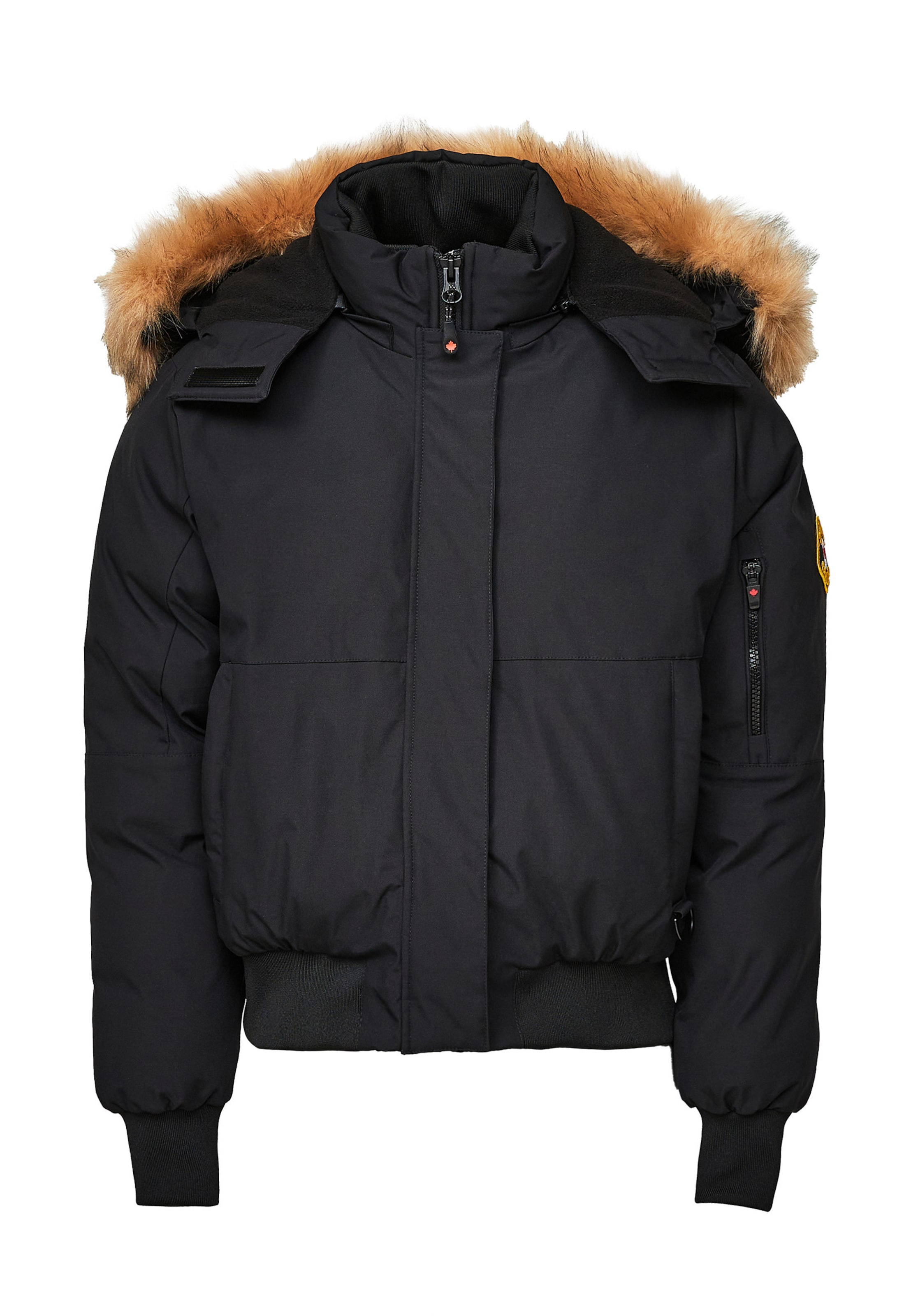 Zavetti Canada Between-season jacket 'Olivia' in Black: front