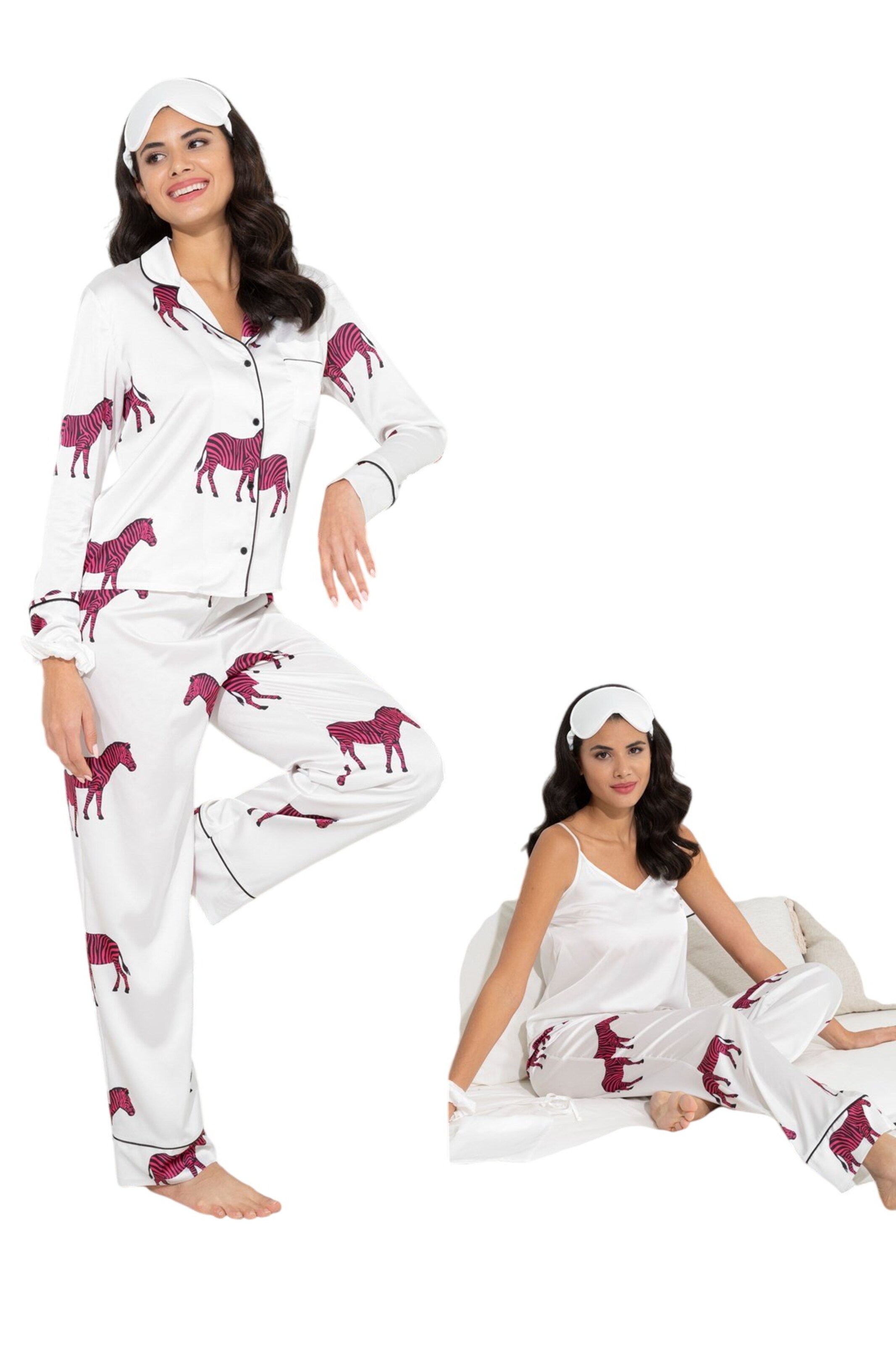 For You Moda Pajama in White