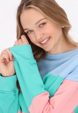 MYMO Sweatshirt 'Back To School' in Pink