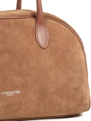 LANCASTER ParisTorba za na rame 'Lancaster Sac cabas épaule Zippé Suède Camel' - smeđa boja