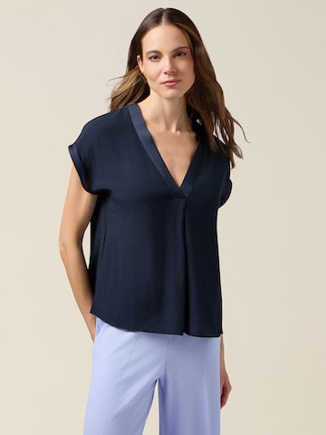 Camicia da donna di oltre in blu