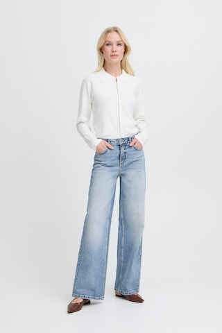 b.young Knit cardigan 'BYMMorla' in White