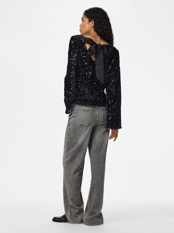 PIECES Shirt 'PCKAMMY' in Black