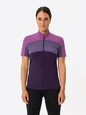 VAUDE Jersey 'Matera' in Purple: front