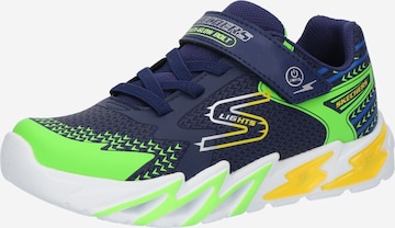 SKECHERS Sneakers 'FLEX-GLOW BOLT' in Blue: front