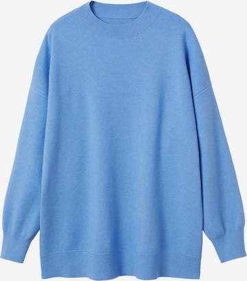 MANGO Pullover 'Lotus' i blå: forside