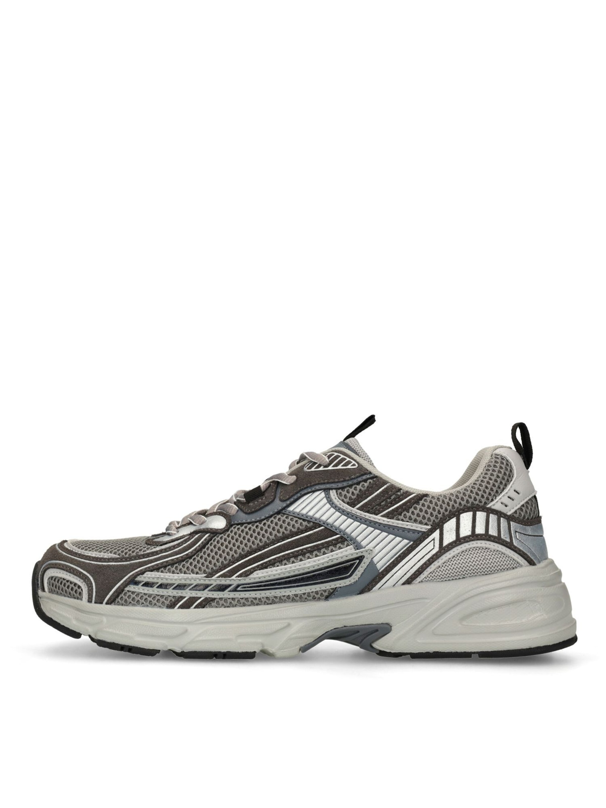 Baskets basses MANFIELD en gris