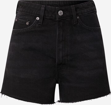 WEEKDAY Shorts 'Rowe' in Schwarz: predná strana