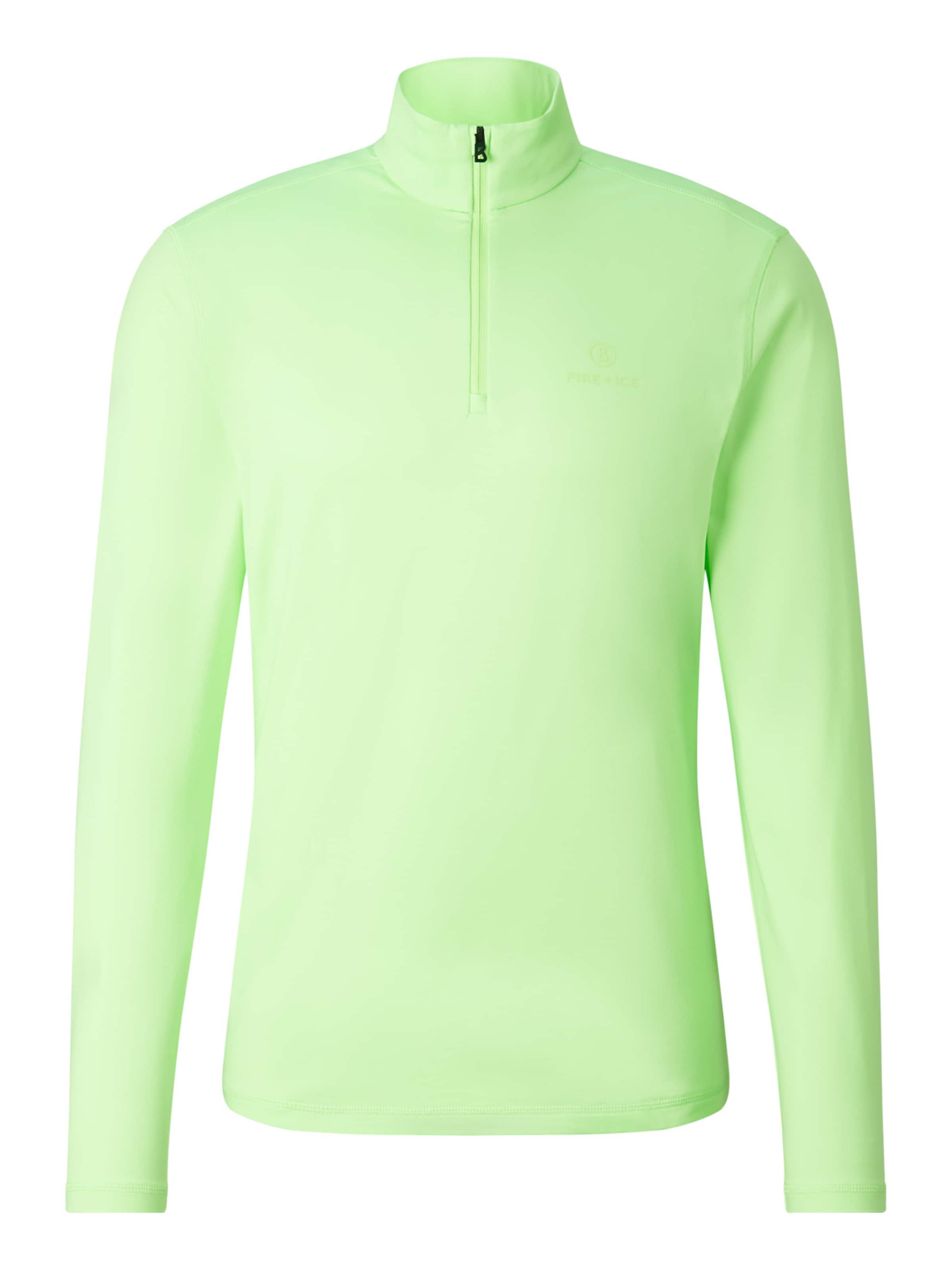 Bogner Fire + Ice Shirt  ' Pascal ' in Grün: Vorderseite