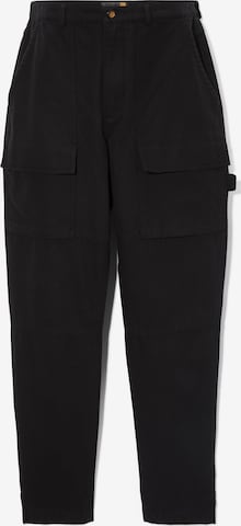 TIMBERLAND Regular Cargo trousers in Black: front