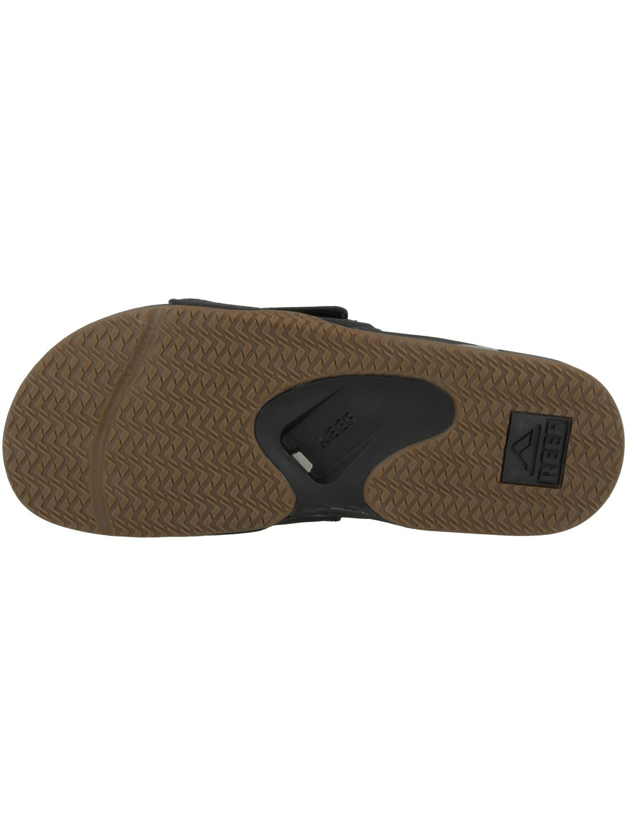 Claquettes / Tongs 'Fanning' REEF en noir