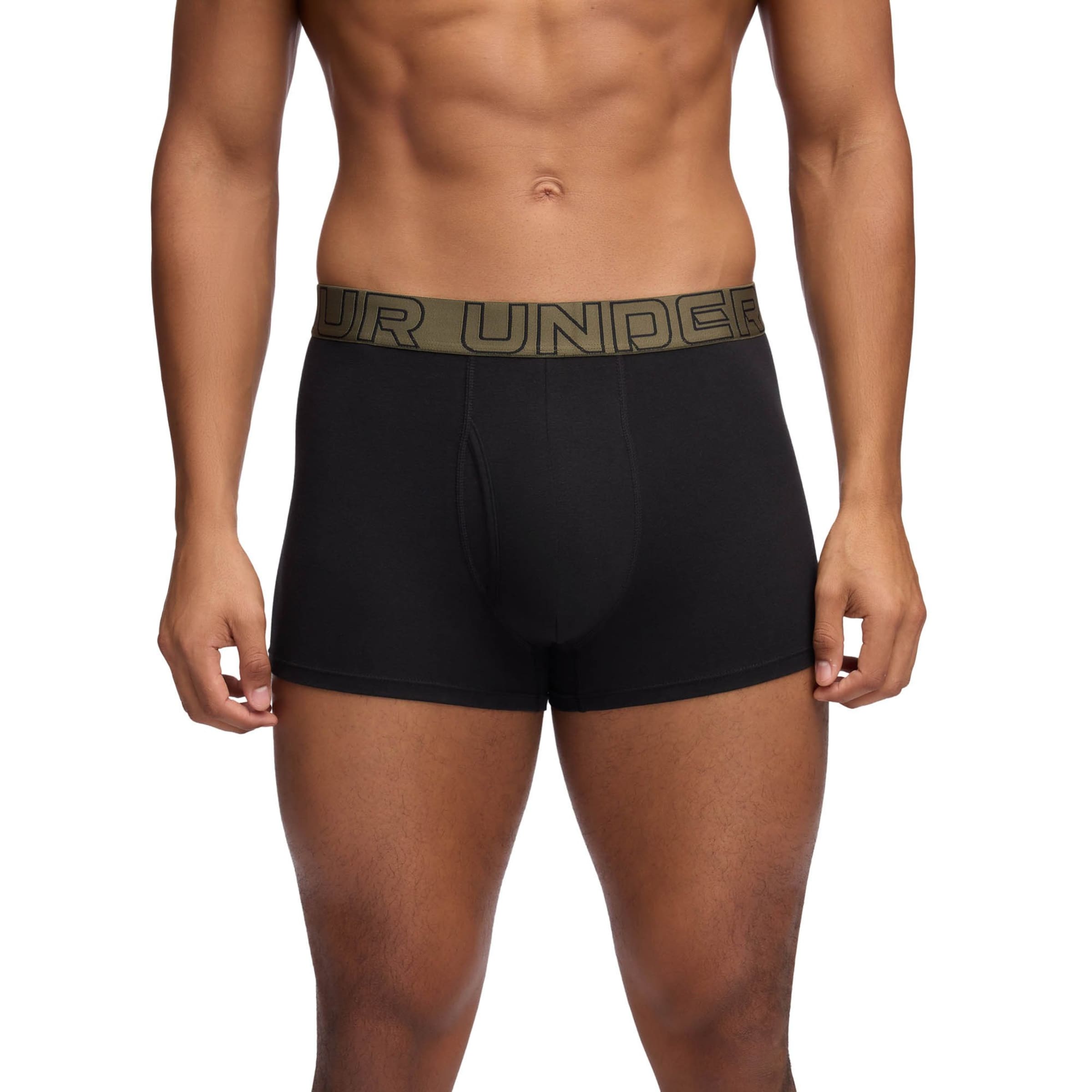 UNDER ARMOUR Boxerky – zelená: přední strana