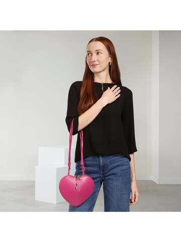 Florence Shoulder Bag in Pink: front