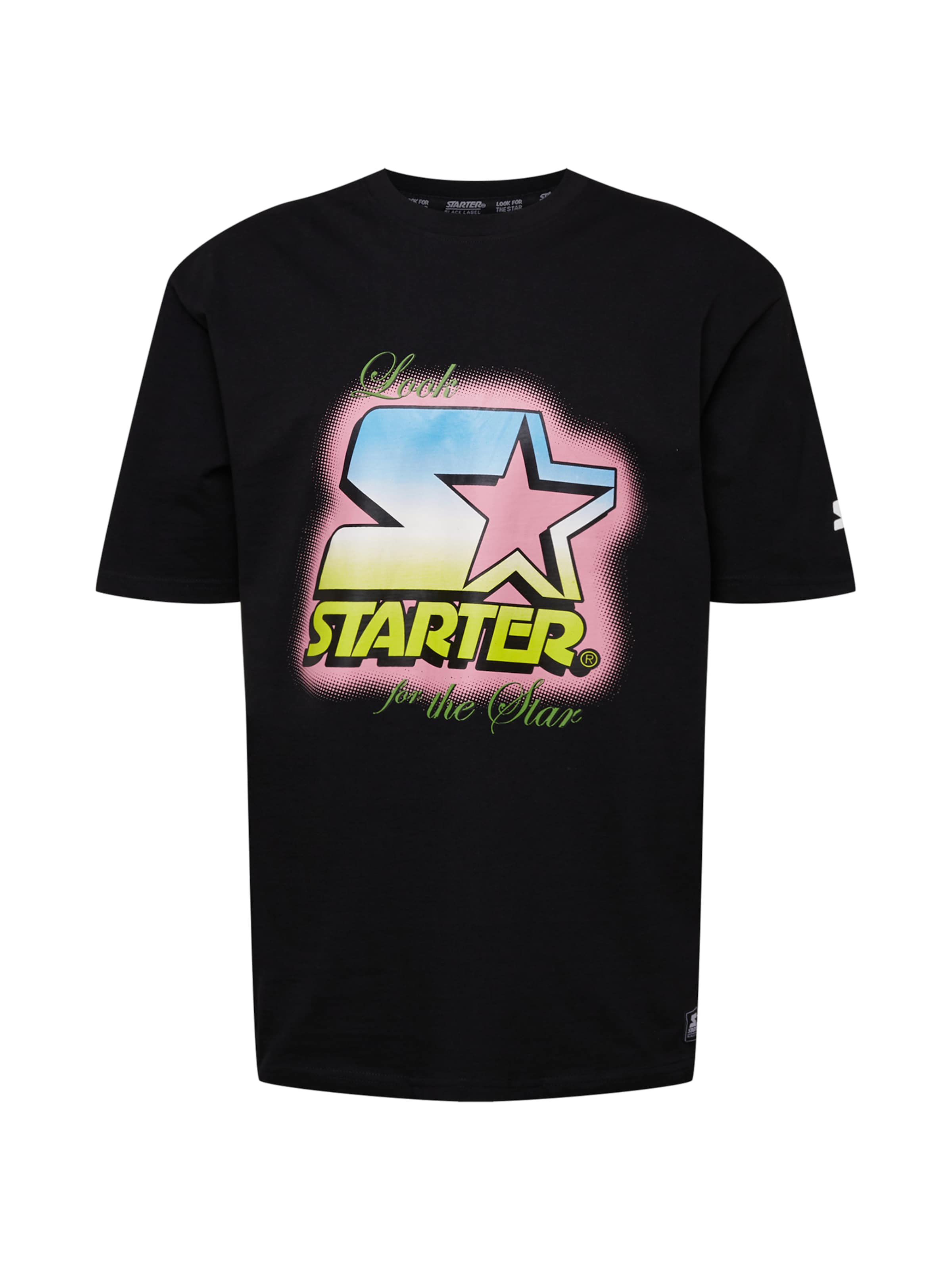 Starter Black Label Shirt in Black: front