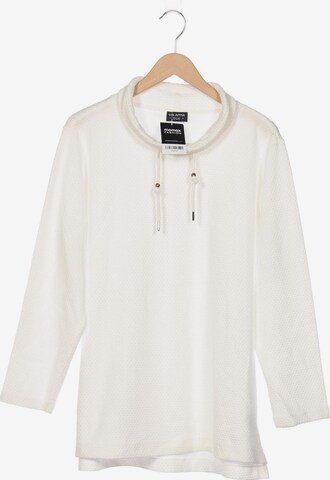 VIA APPIA DUE Sweatshirt & Zip-Up Hoodie in 4XL in White: front