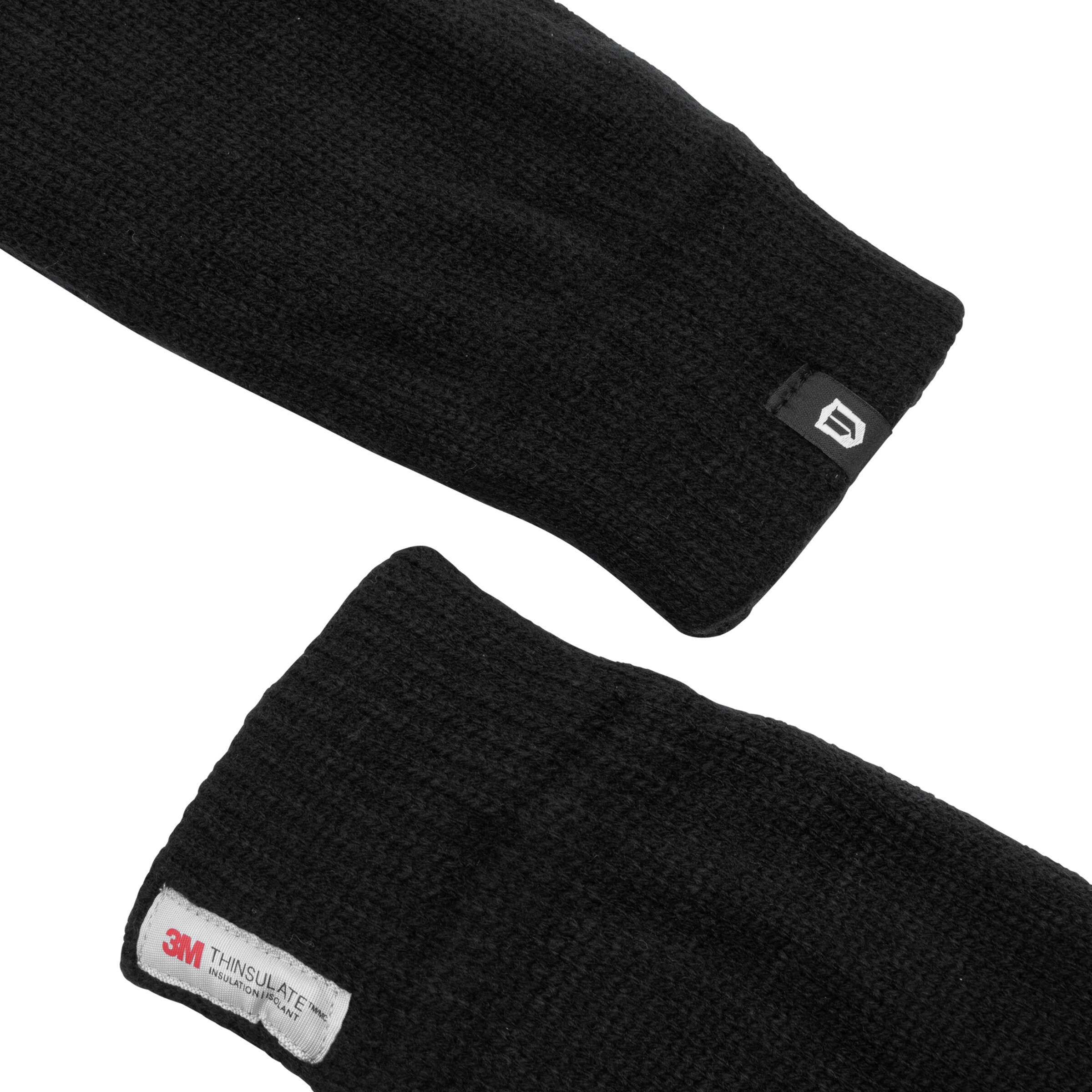 Gants 'Jason' INDICODE JEANS en noir