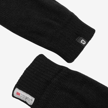 INDICODE JEANS Full Finger Gloves 'Jason' in Black