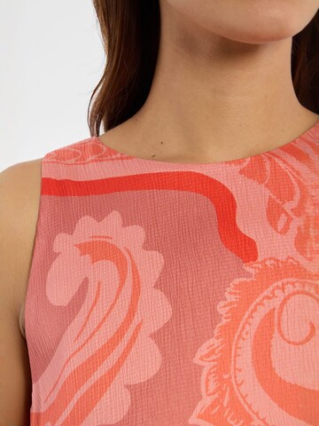 Robe 'Deila' Ana Alcazar en rouge