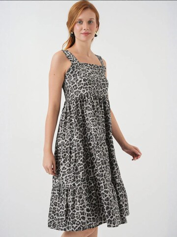 Robe 'Midi' Bigdart en gris