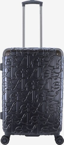 ELLE Suitcase 'Alors' in Grey: front