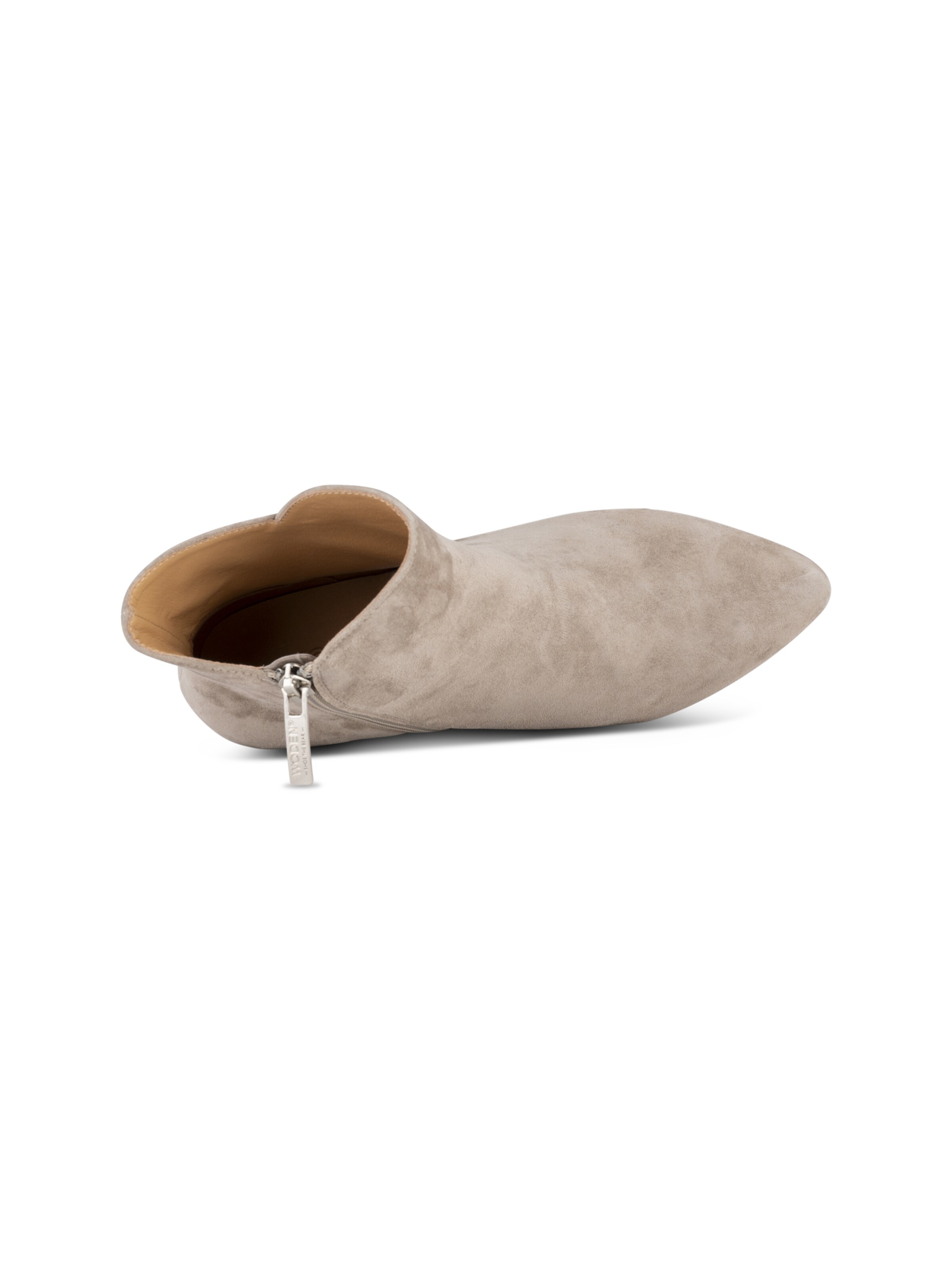 WODEN Ankelstøvler 'Saga Zip S' i grøn