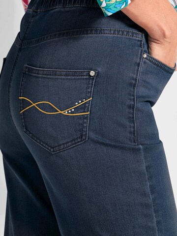 Wide Leg Jean Goldner en bleu