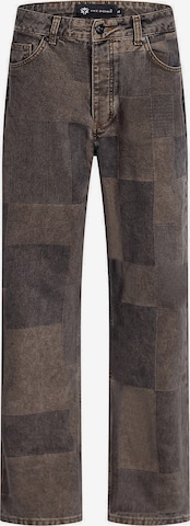 YVZ Denim Jeans 'Saturn' in Brown: front
