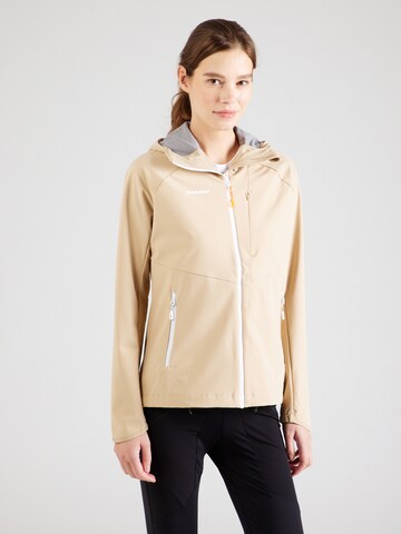 MAMMUT - Chaqueta de montaña 'Ultimate Comfort' en beige: frente