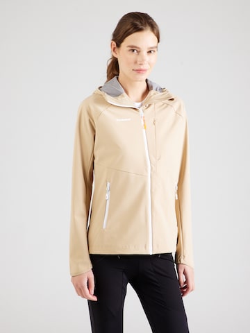 MAMMUT Outdoor Jacket 'Ultimate Comfort' in Beige: front