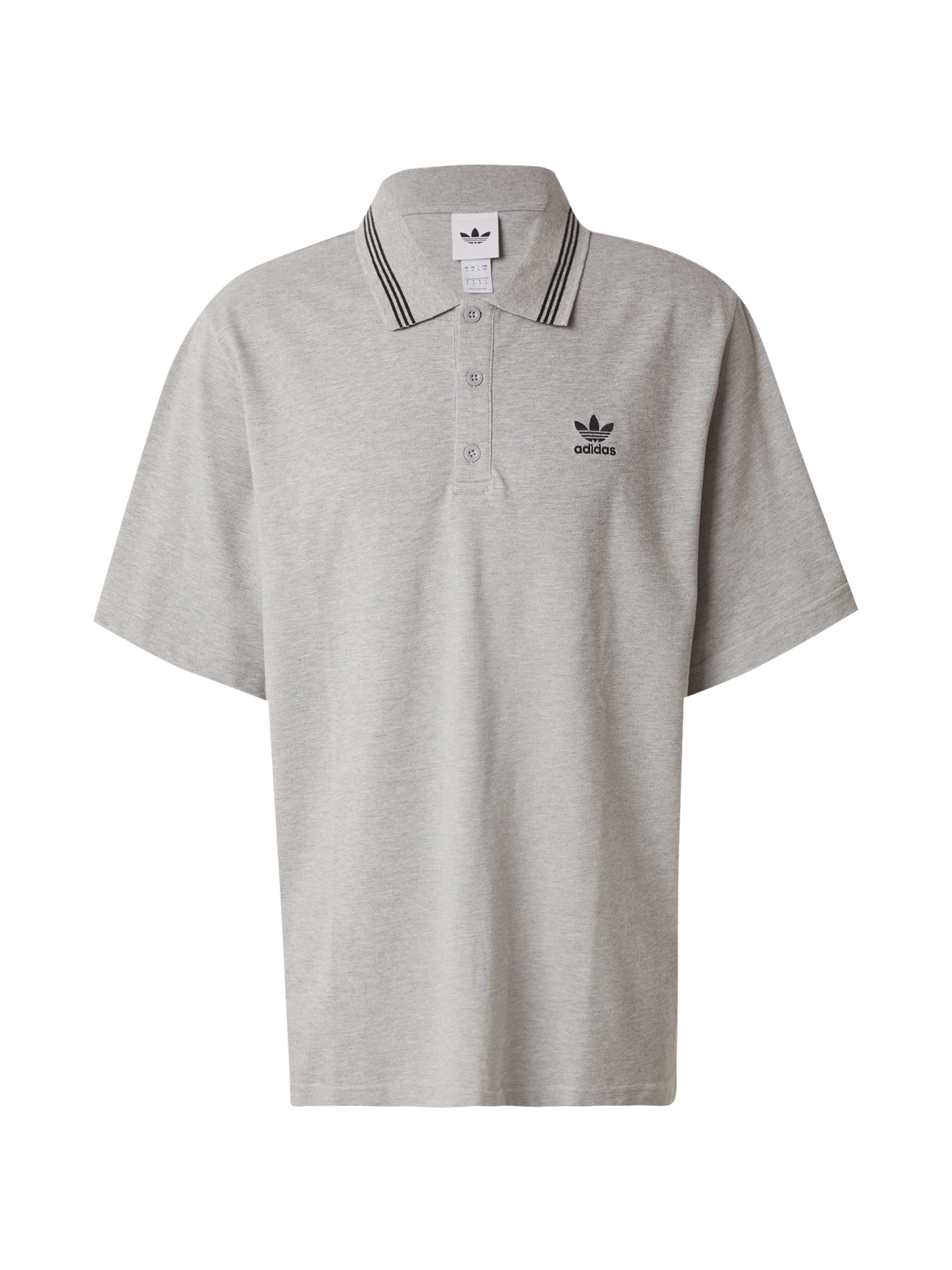 ADIDAS ORIGINALS Majica | siva barva: sprednja stran