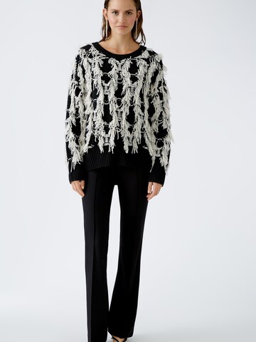 OUI Pullover in Schwarz