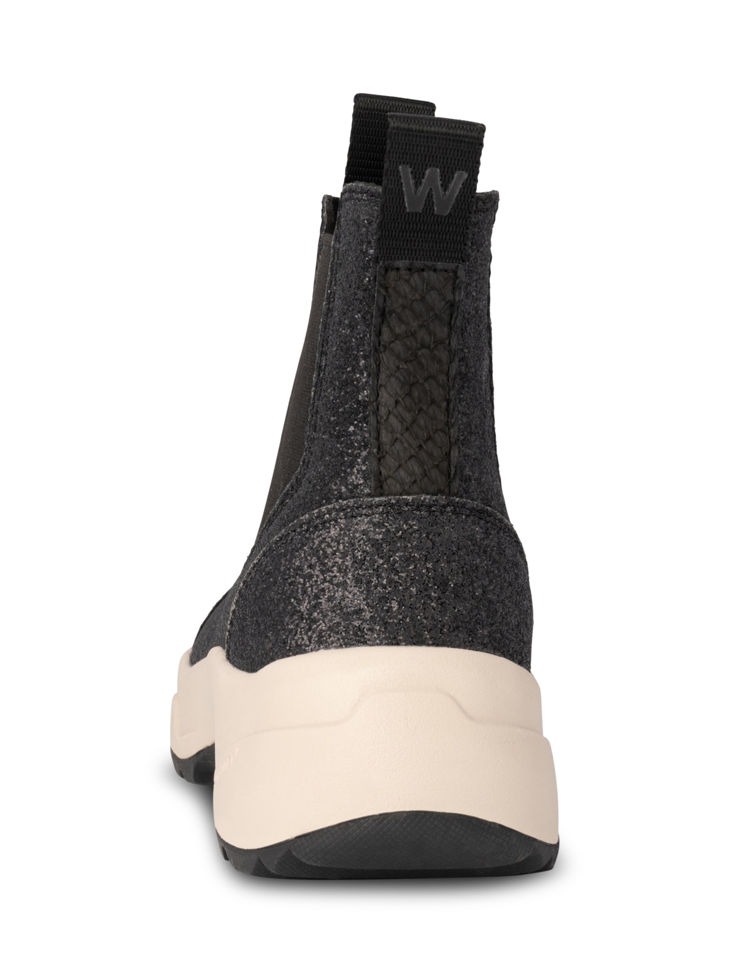 WODEN Chelsea Boots 'Silje' i sort