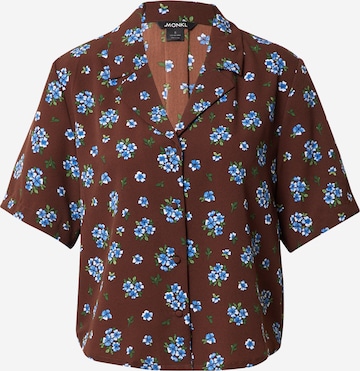 Monki Blouse in Bruin: voorkant