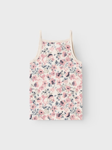 Maillot de corps 'NOSTALGIA FLOWER' NAME IT en rose