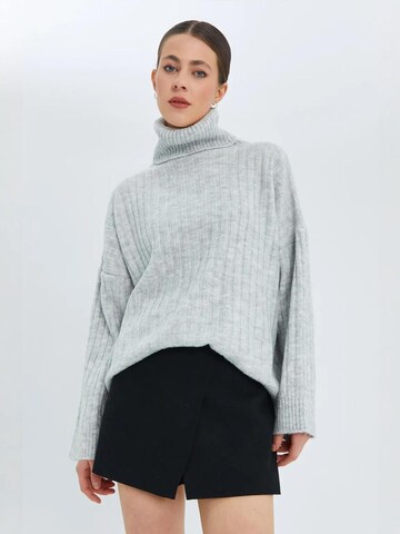 MixRay Sweater in Grey: front