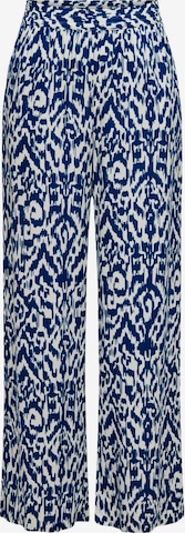 JDY Regular Trousers 'BORA TRAVIS' in Blue: front