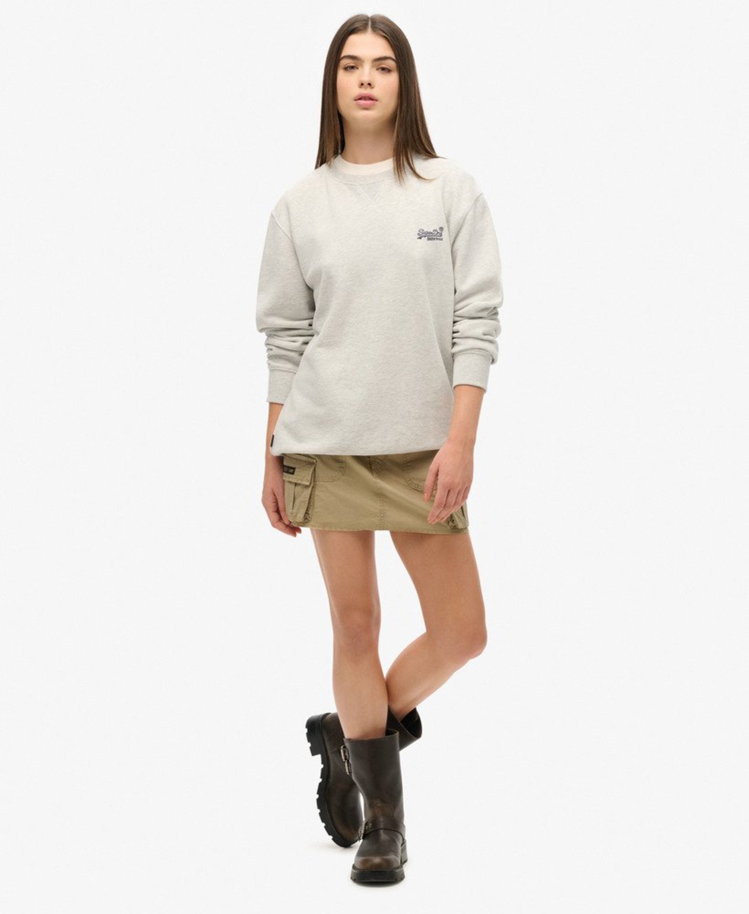 Sweat-shirt Superdry en gris