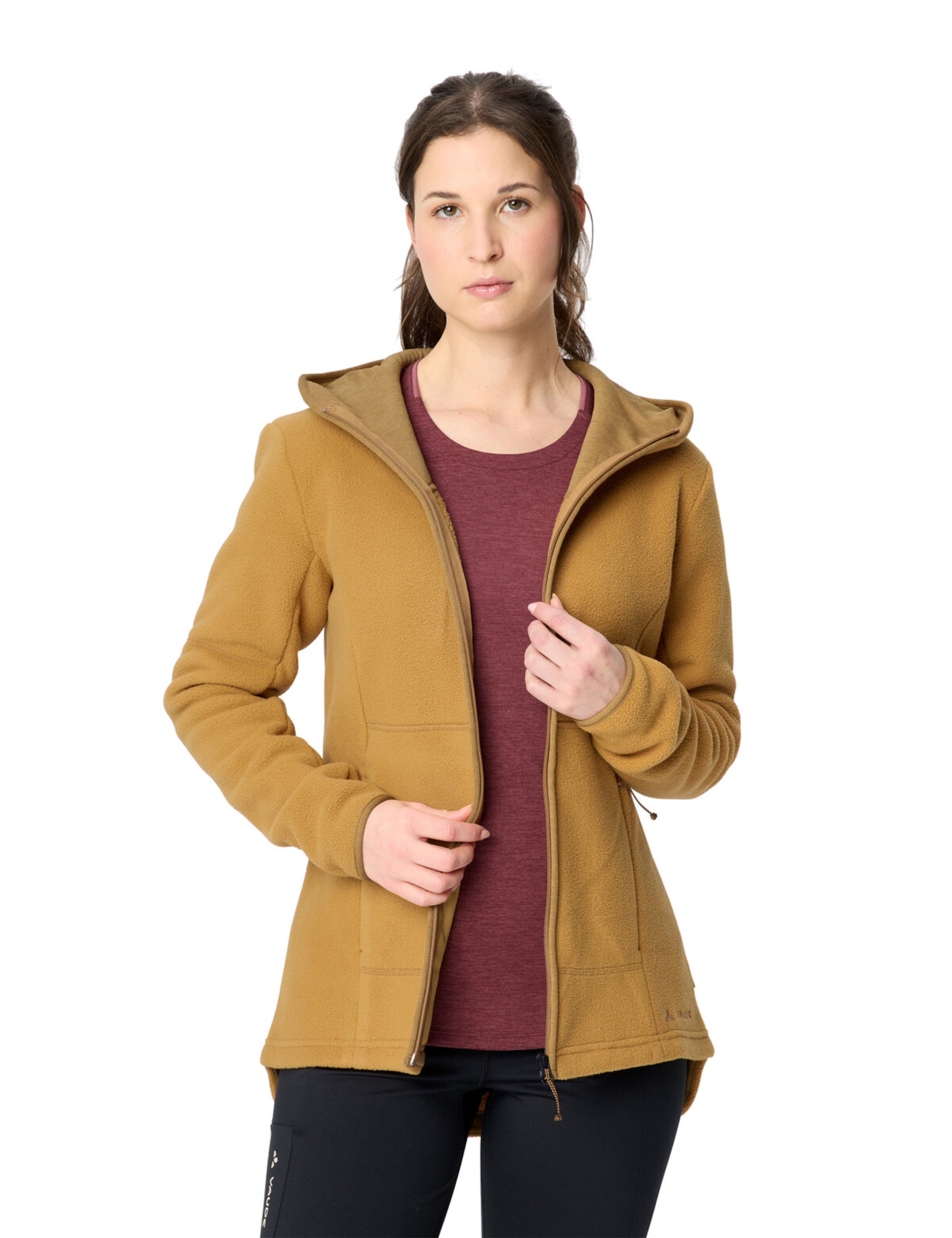 VAUDE Funktionsfleecejacke 'Neyland II' in Gelb