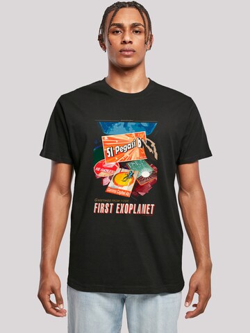 T-Shirt 'NASA 51 Pegasi b Exoplanet Interplanetary' F4NT4STIC en noir : devant