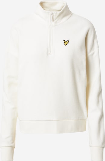 Lyle & Scott Sweatshirt in de kleur Crème / Geel / Zwart, Productweergave