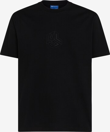 T-Shirt KARL LAGERFELD JEANS en noir : devant