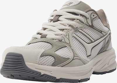 Pull&Bear Matalavartiset tennarit värissä ecru / oliivi, Tuotenäkymä