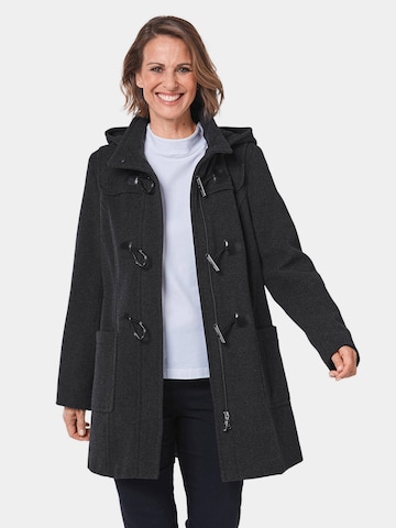 Goldner Between-Seasons Coat in Grey: front