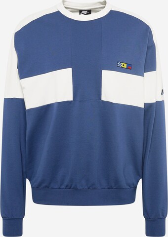 Nike Sportswear Sweatshirt in Blau: predná strana