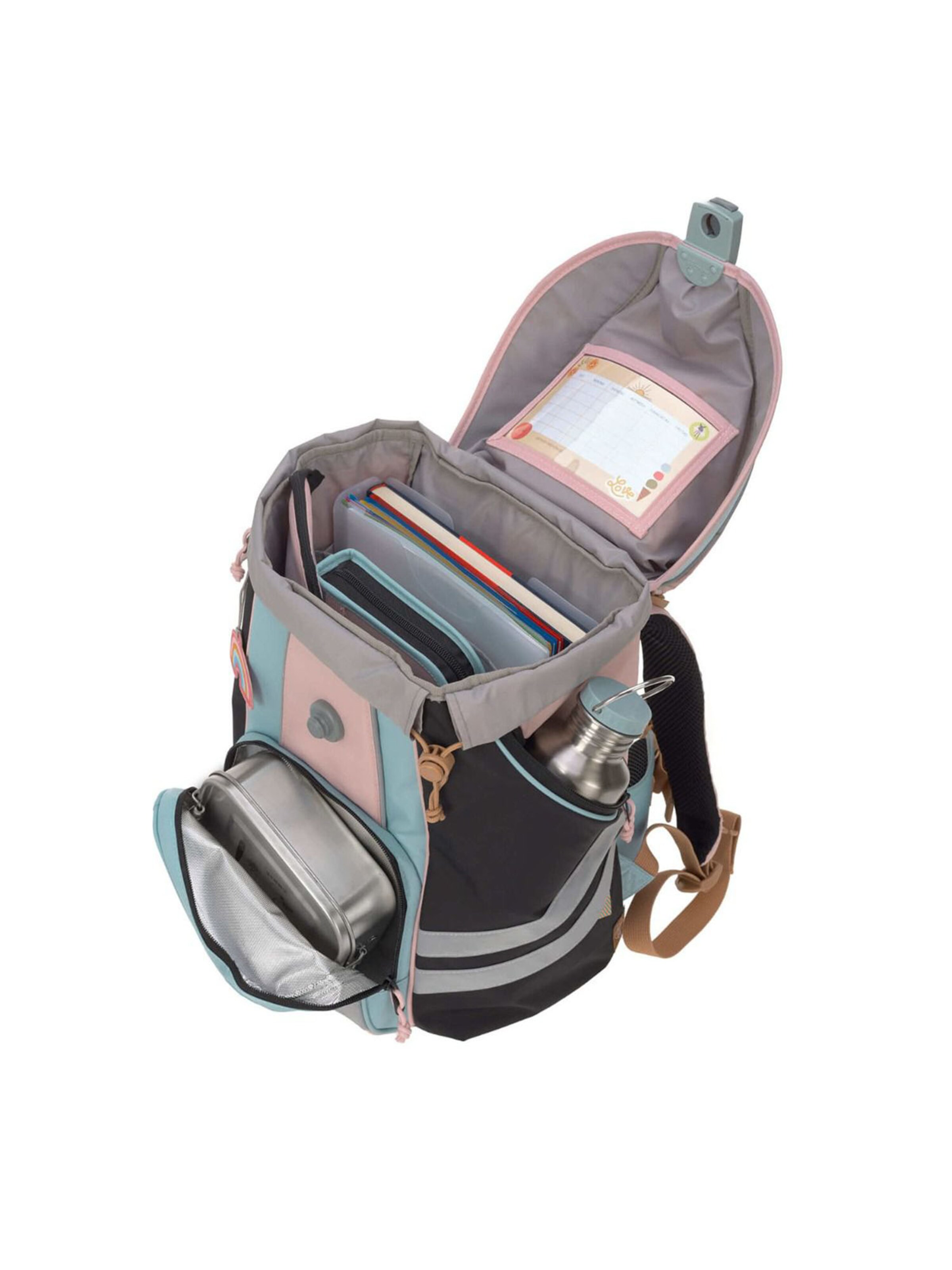 LÄSSIG Backpack 'Flexy Unique' in Pink