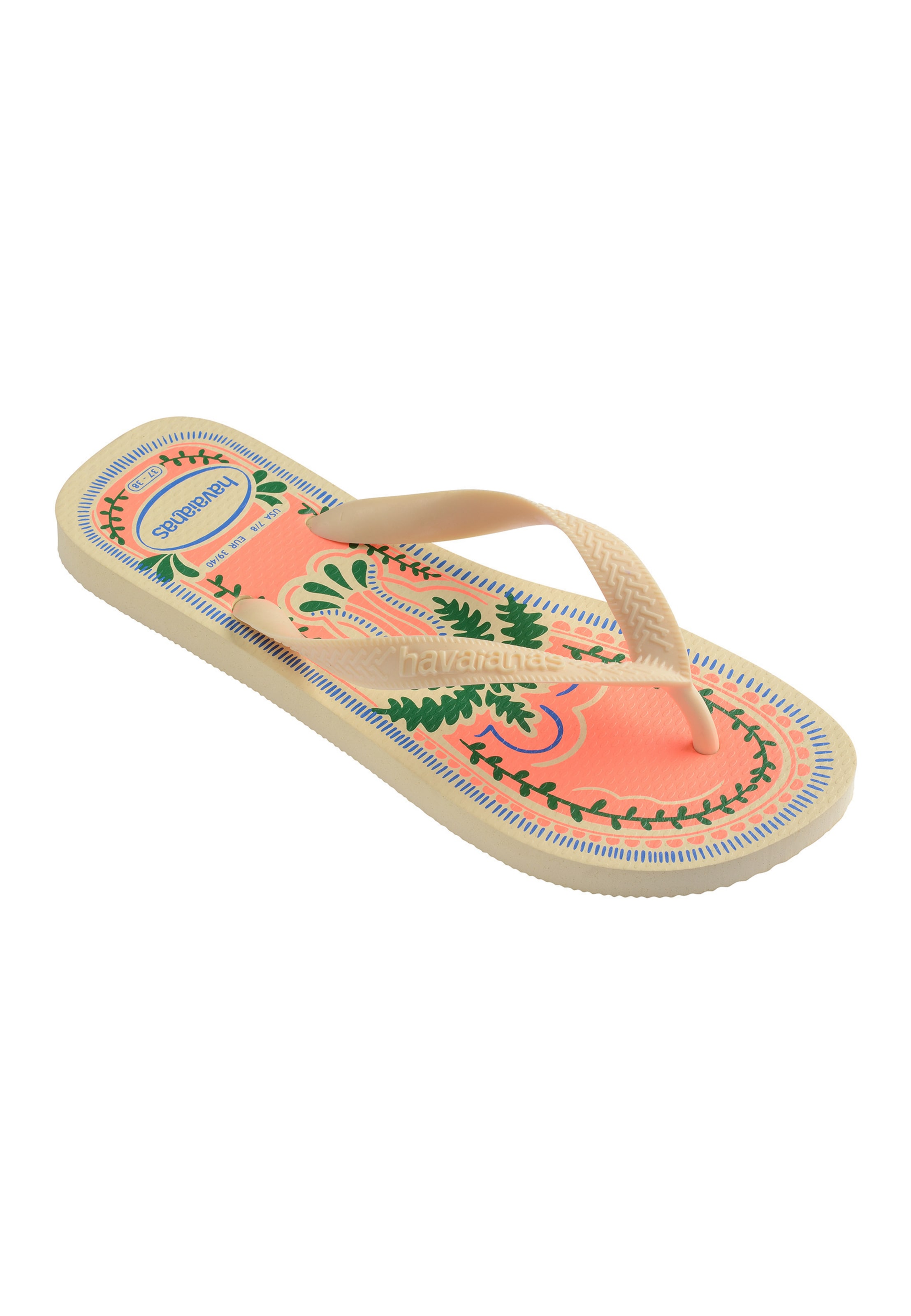 HAVAIANAS - Sandalias de dedo 'Top Summer Vibes' en beige