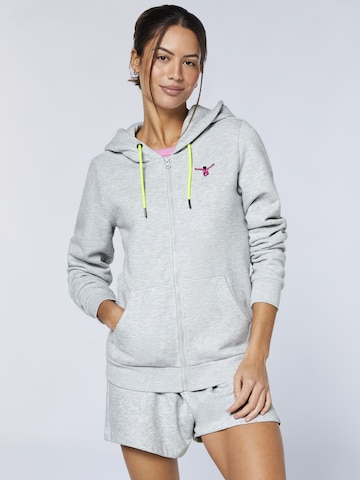 CHIEMSEE Sweatjacke in Grau: Vorderseite